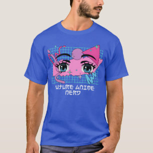 Camiseta Futuro Anime Nerd Mangá Divertido Animação Japones