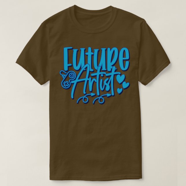 Camiseta Futuro Artista (Frente do Design)