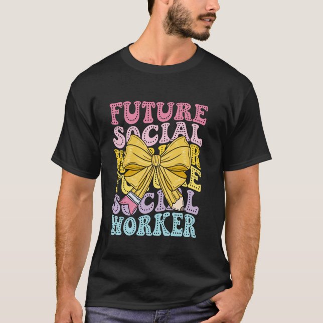 Camiseta Futuro Assistente Social Defensor Aspirante Futuro (Frente)