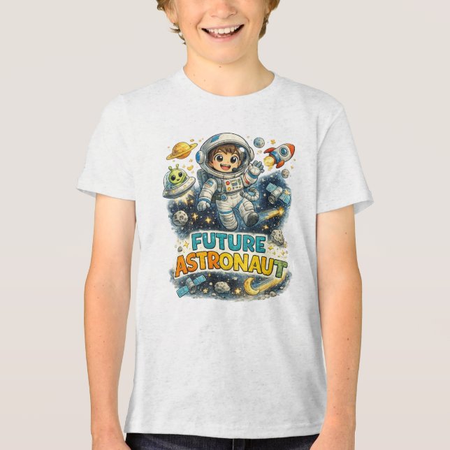 Camiseta Futuro Astronauta (Frente)