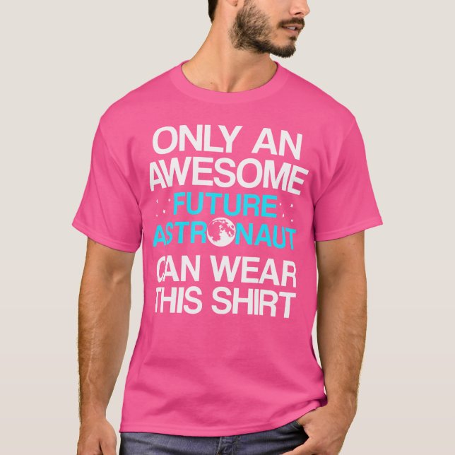 Camiseta Futuro Astronauta Astrônomo Astronomia (Frente)