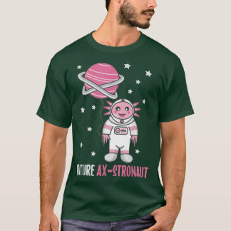 Camiseta Futuro Astronauta Engraçado Arma do Espaço