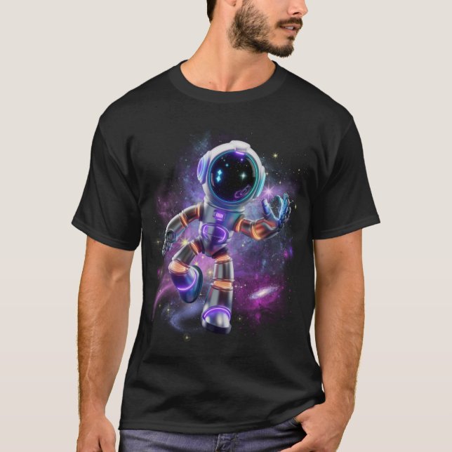 Camiseta Futuro Astronauta No Espaço (Frente)