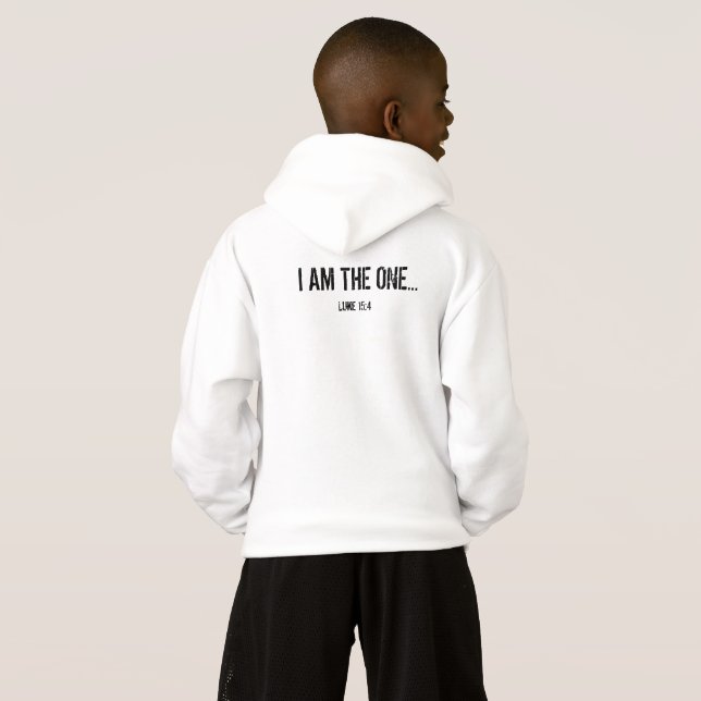 Camiseta Futuro Bilionário - Rapazes Hoodie (Parte Traseira Completa)