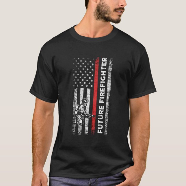 Camiseta Futuro Bombeiro (Frente)