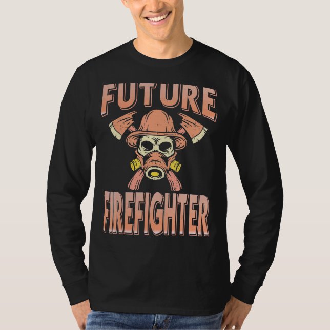 Camiseta Futuro Bombeiro Legal Presente (Frente)