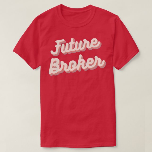 Camiseta Futuro Broker (Frente do Design)