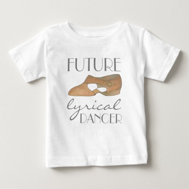 Camiseta FUTURO Calçado LÍRICO DANCER Tan Dance (Frente)