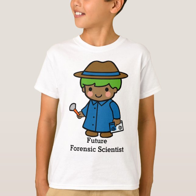 Camiseta Futuro Cientista Forense (Frente)