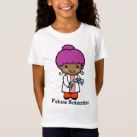 Futuro Cientista / Quimista Rapariga com Frasco