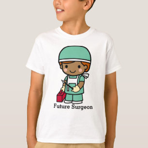 Camiseta Futuro cirurgião em escrutínio com o Scalpel