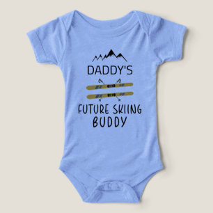 Camiseta Futuro Companheiro de Esqui do Papai - Futuro Esqu