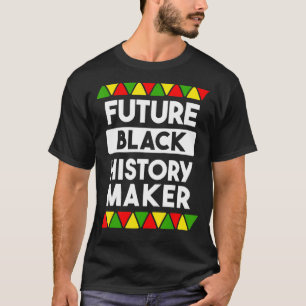 Camiseta Futuro Criador de História Negra Melanina América