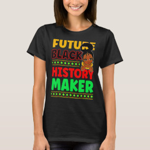 Camiseta Futuro Criador de História Negra Orgulhoso African