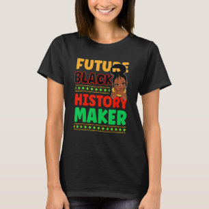 Camiseta Futuro Criador de História Negra Orgulhoso African