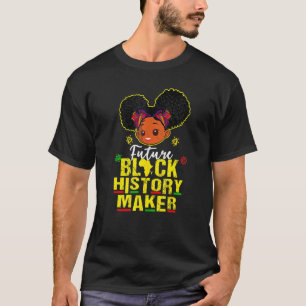 Camiseta Futuro Criador de História Negra Orgulhoso African