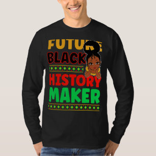 Camiseta Futuro Criador de História Negra Orgulhoso African