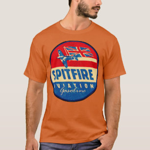 Camiseta Futuro da aviação Spitfire