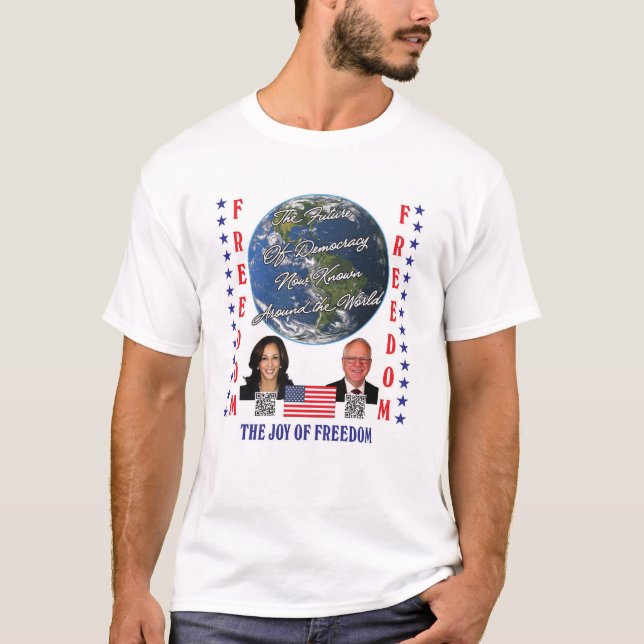 Camiseta Futuro Da Democracia (Frente)