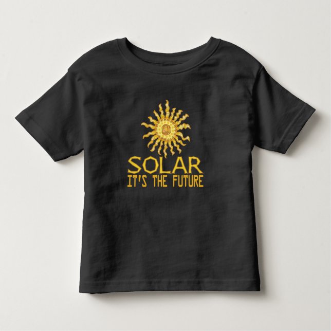 Camiseta Futuro da energia solar (Frente)