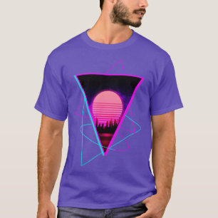 Camiseta Futuro da Onda Síncrona Ultrassolada de Cidade Ult
