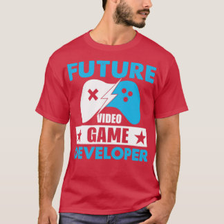 Camiseta Futuro desenvolvedor de jogos de vídeo