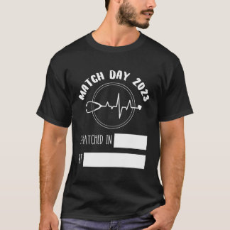 Camiseta Futuro dia de correspondência Preenchimento de res