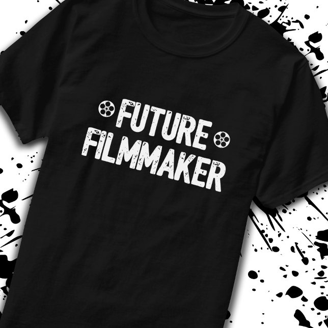 Camiseta Futuro diretor de filmes do cineasta Indie (Criador carregado)