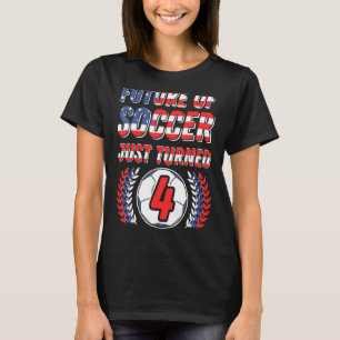 Camiseta Futuro Do Futebol Acabou De Virar 4 Festas de aniv