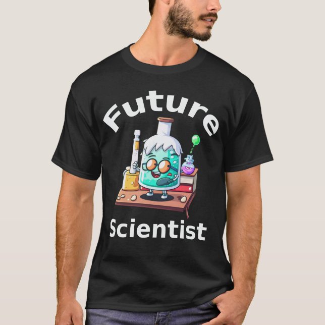 Camiseta Futuro domínio científico (Frente)