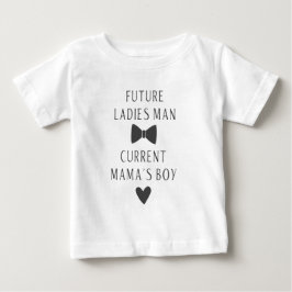 Camiseta Futuro Don Juan Atual Menino da Mamãe
