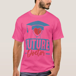 Camiseta Futuro Doutor Engraçado Estudantes da Faculdade de