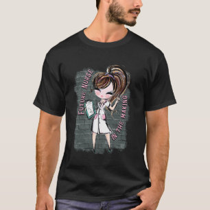 Camiseta Futuro Enfermeira Filha Estudante de Enfermagem Es