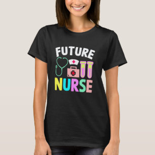 Camiseta Futuro Enfermeiro Bonito Educação Profissional Inf