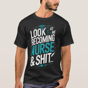 Camiseta Futuro Enfermeiro Estudante de Enfermagem Sobreviv