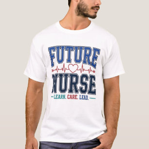 Camiseta Futuro Enfermeiro Motivacional Estudante Aprender