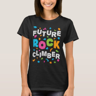 Camiseta Futuro Escalador de Rocha Montanhismo Bouldering B