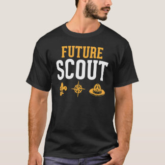 Camiseta Futuro escoteiro de escoteiro