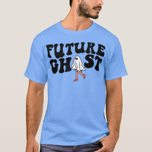 Camiseta Futuro Espírito Engraçado Tema do Dia das Bruxas d