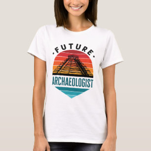 Camiseta Futuro Estudante de Arqueologia Arqueologista