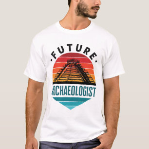 Camiseta Futuro Estudante de Arqueologia Arqueologista