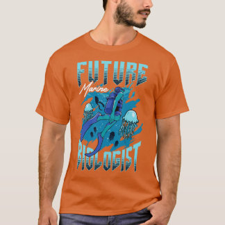 Camiseta Futuro Estudante de Biologia Marinha