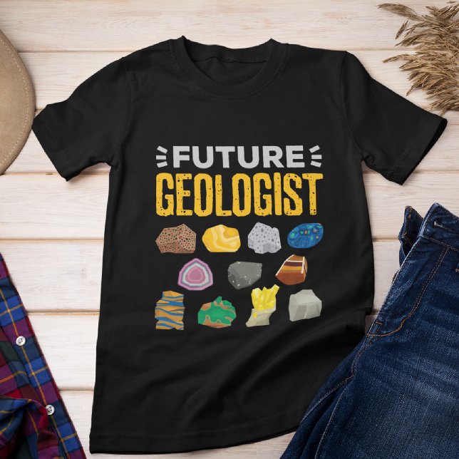 Camiseta Futuro Estudante Geológico Geológico (Criador carregado)