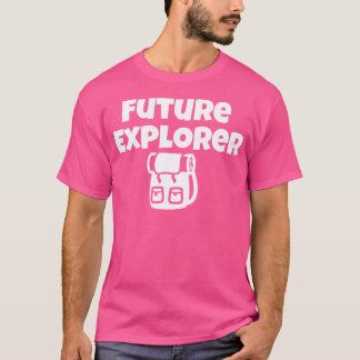 Camiseta Futuro Explorador Campanha Para Meninas Viagem