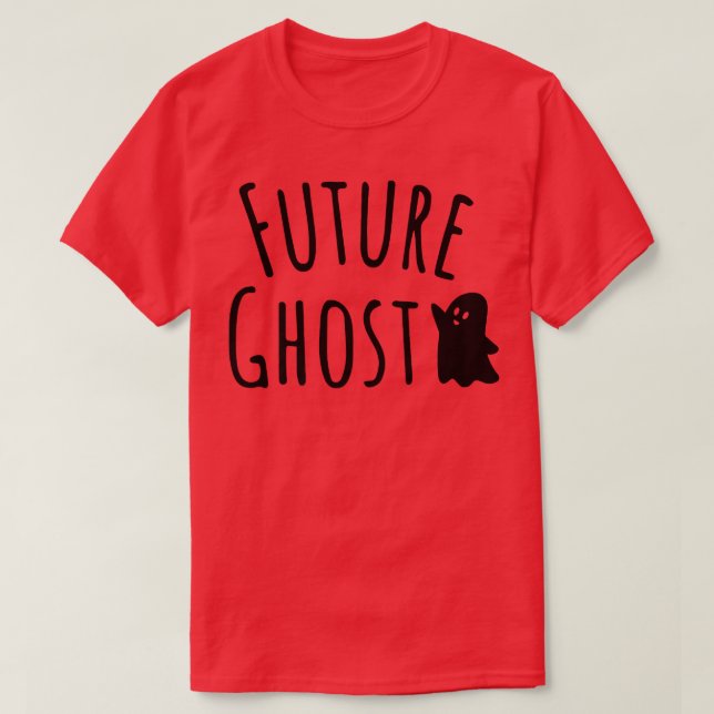 Camiseta Futuro Fantasma Funny Spooky Bonito (Frente do Design)