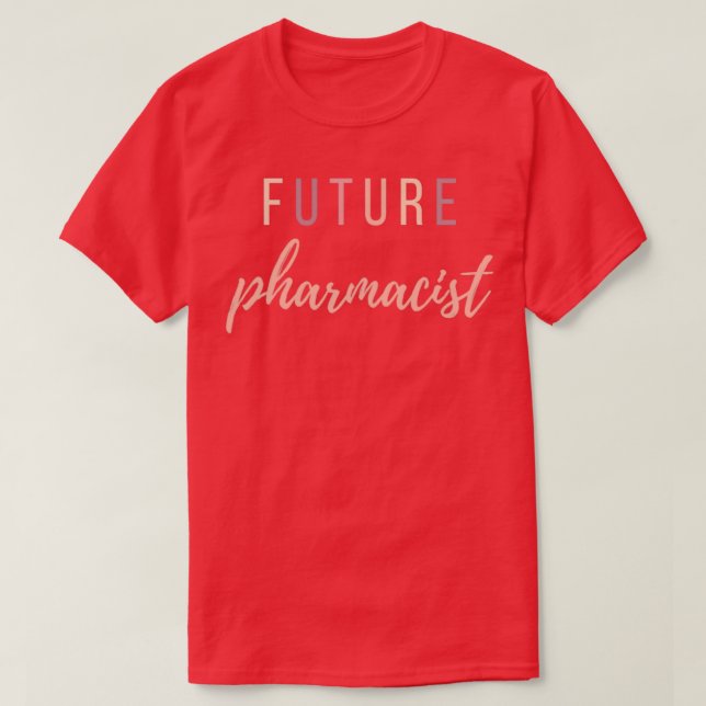 Camiseta futuro farmacêutico 2 (Frente do Design)
