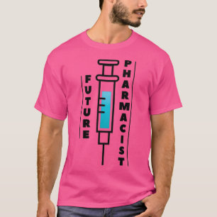 Camiseta Futuro Farmacêutico presente de homens engraçados