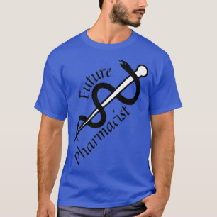 Camiseta Futuro Farmacêutico presente de homens engraçados 
