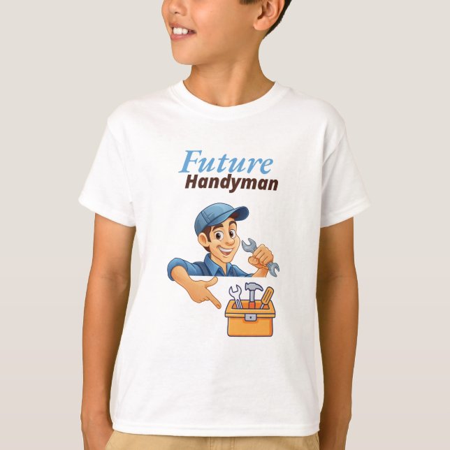 Camiseta Futuro Faz-Tudo (Frente)