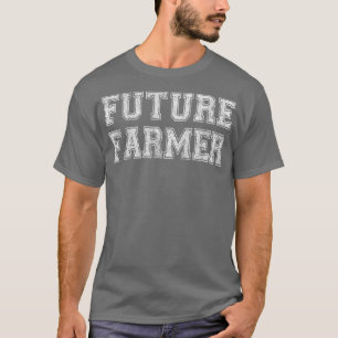Camiseta Futuro fazendeiro Vintage Farmer no Treinamento